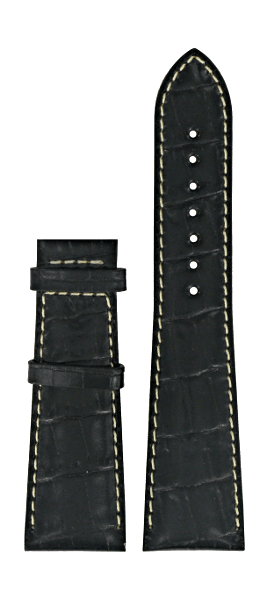 Watch strap Certina C610014032 XL Leather Black 23mm