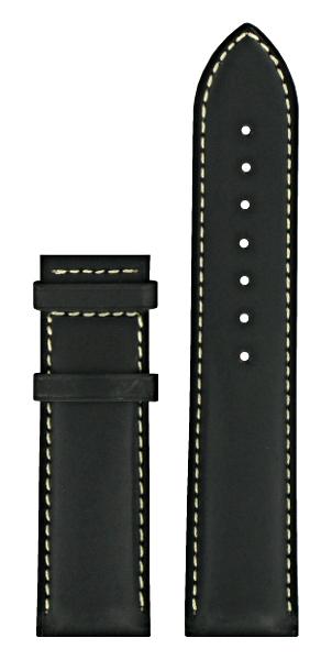 Watch strap Certina C610015484.XL Leather Black 21mm