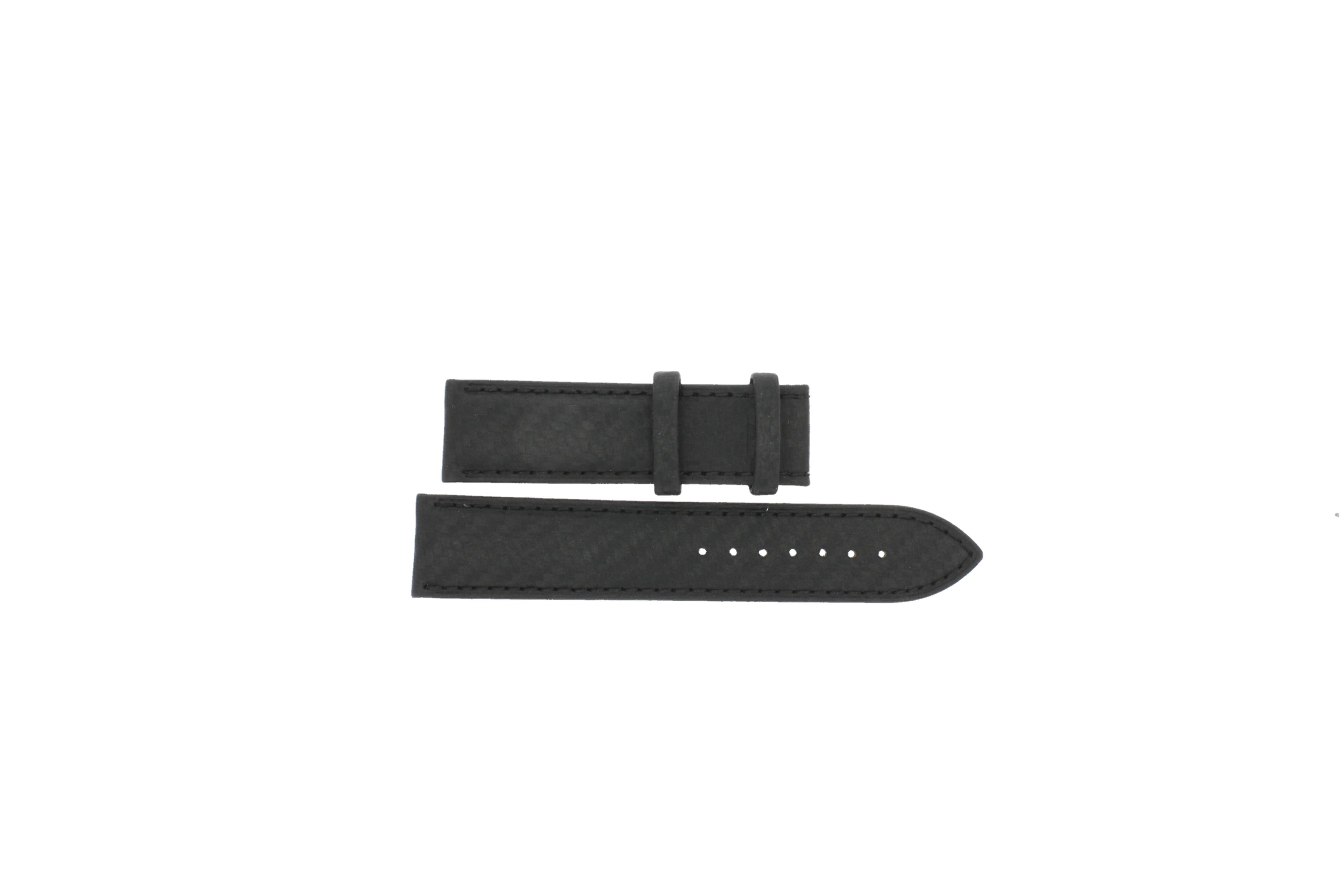 Watch strap Certina C0016171605701A / C610016427 Leather Black 21mm