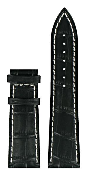 Watch strap Certina C0064141603101 Leather Black 23mm