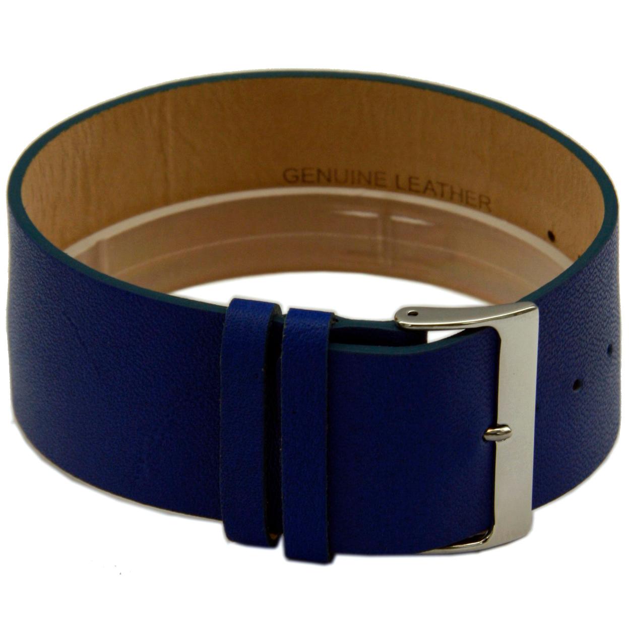 Watch strap Universal CCC.1036 / Z036 Leather Blue 28mm