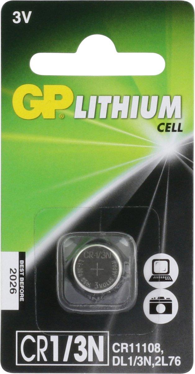 GP Button cell Battery CR11108 / CR1/3N / DL1/3N / 2L76 - 3v