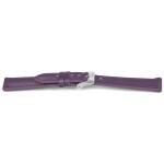 Watch strap Prisma CS185 Leather Purple 14mm