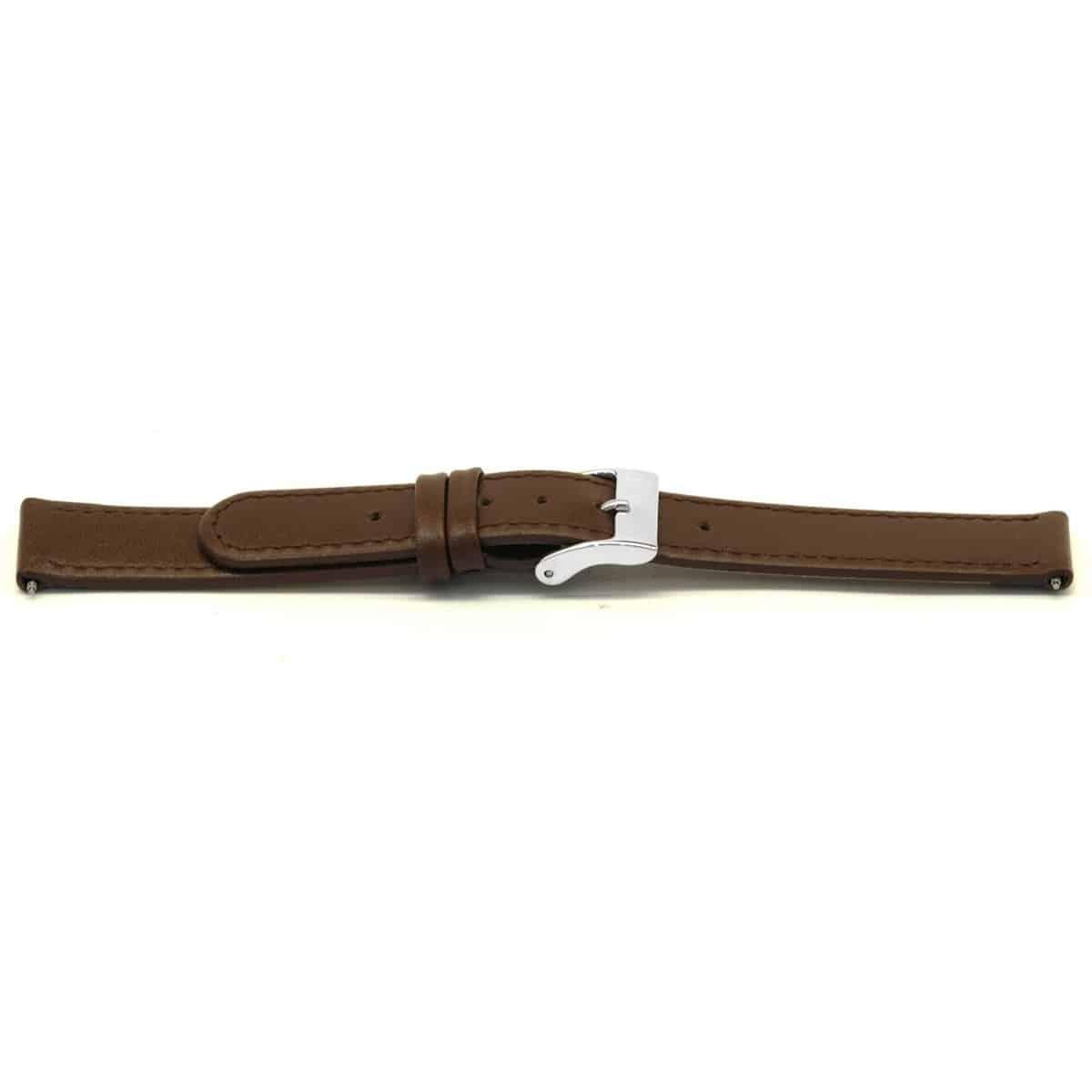 Watch strap Universal D314 Leather Brown 14mm