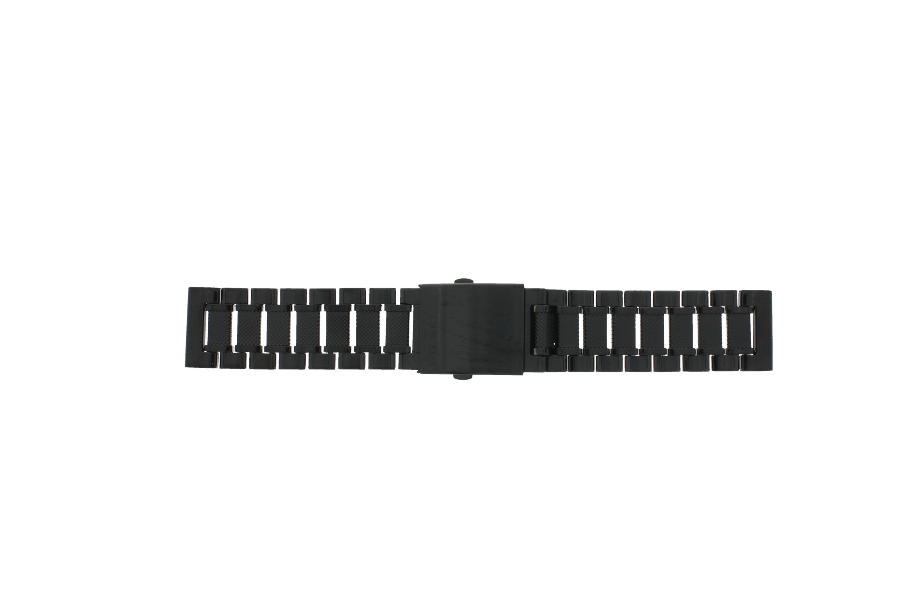 Watch strap Diesel DZ1371 Steel Black 24mm