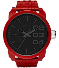 Watch strap Diesel DZ1462 Plastic Red 28mm