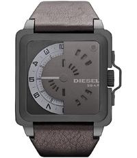 Watch strap Diesel DZ1563 Leather Black 28mm