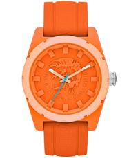 Watch strap Diesel DZ1593 Silicone Orange 24mm