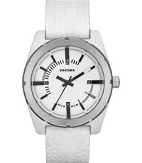 Watch strap Diesel DZ1599 Leather White 22mm