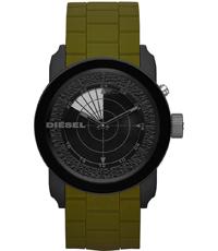 Watch strap Diesel DZ1609 Silicone Green 24mm