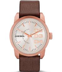 Watch strap Diesel DZ1665 Leather Brown 24mm