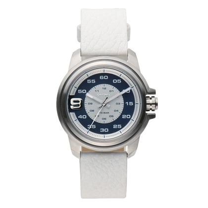 Watch strap Diesel DZ1741 Leather White 20mm