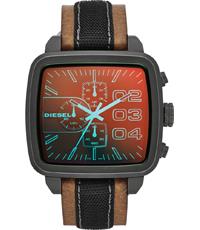 Watch strap Diesel DZ4303 Leather Brown 24mm