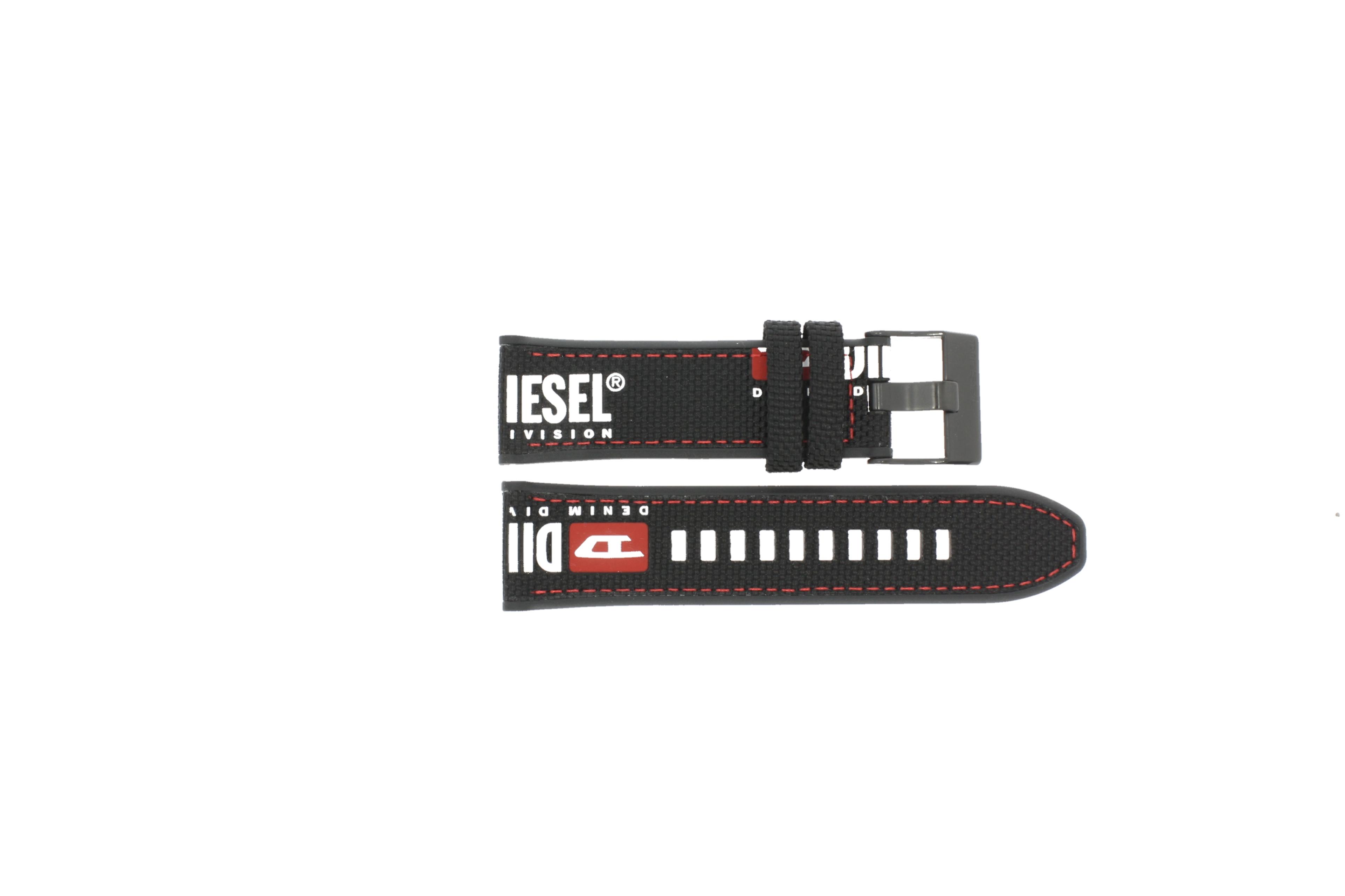 Watch strap Diesel DZ4512 Silicone Multicolor 26mm