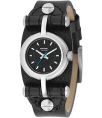 Watch strap Diesel DZ5070 Leather Black 22mm