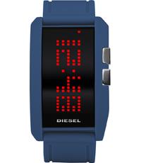 Watch strap Diesel DZ7166 Silicone Blue 24mm