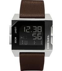 Watch strap Diesel DZ7172 Leather Brown 26mm