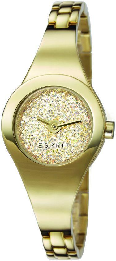 Watch strap Esprit ES107252002 Steel Gold Toned 4mm