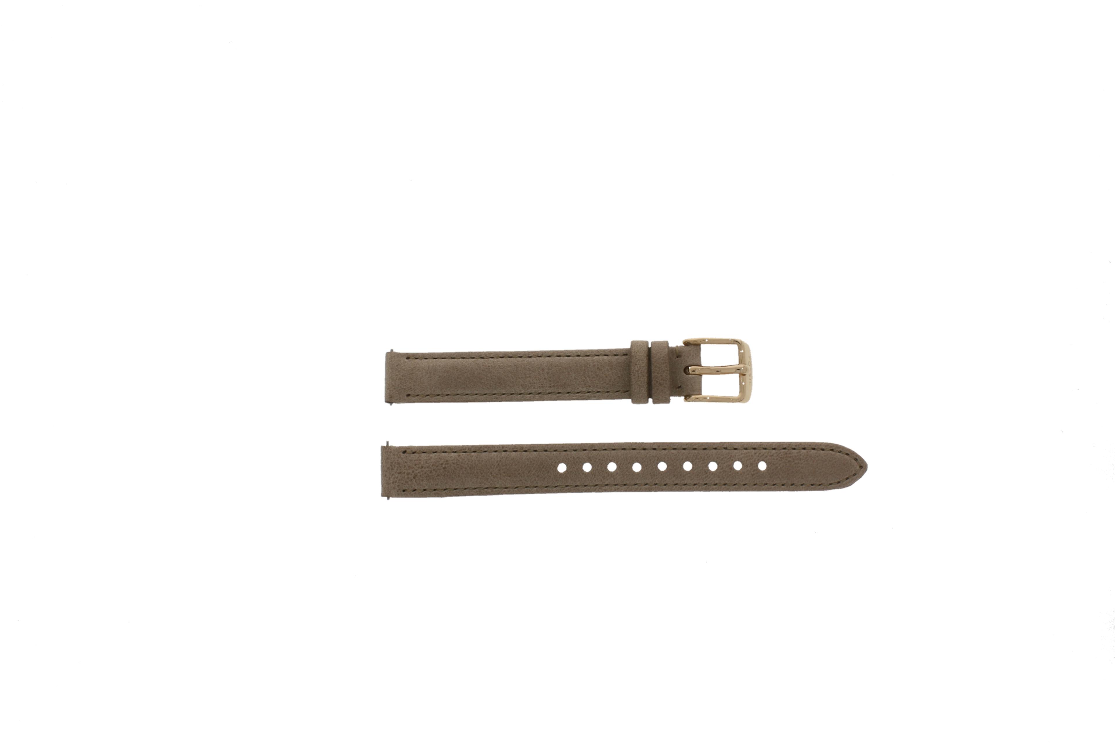 Watch strap Fossil ES3133 Leather Beige 12mm