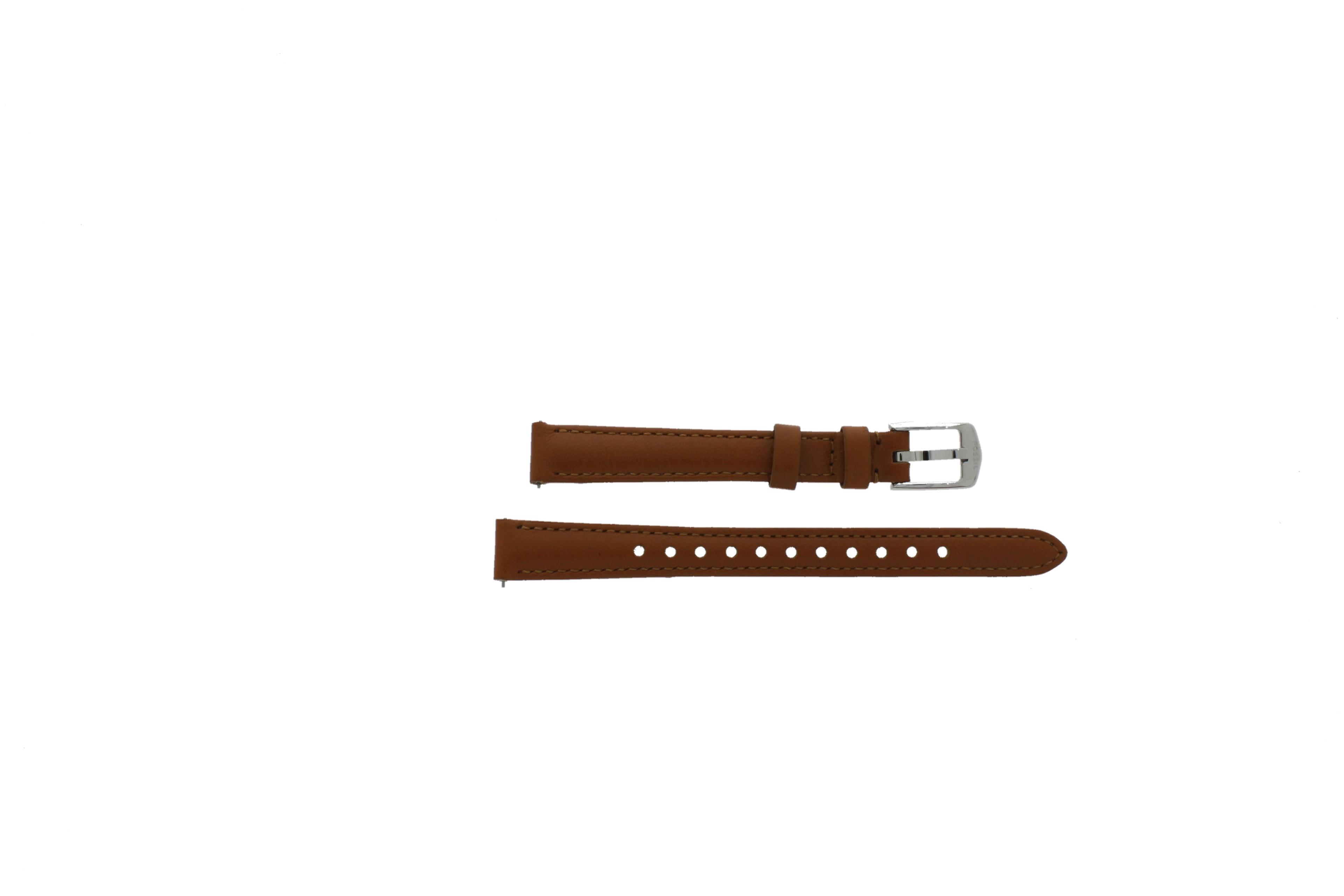 Watch strap Fossil ES4701 Leather Brown 12mm