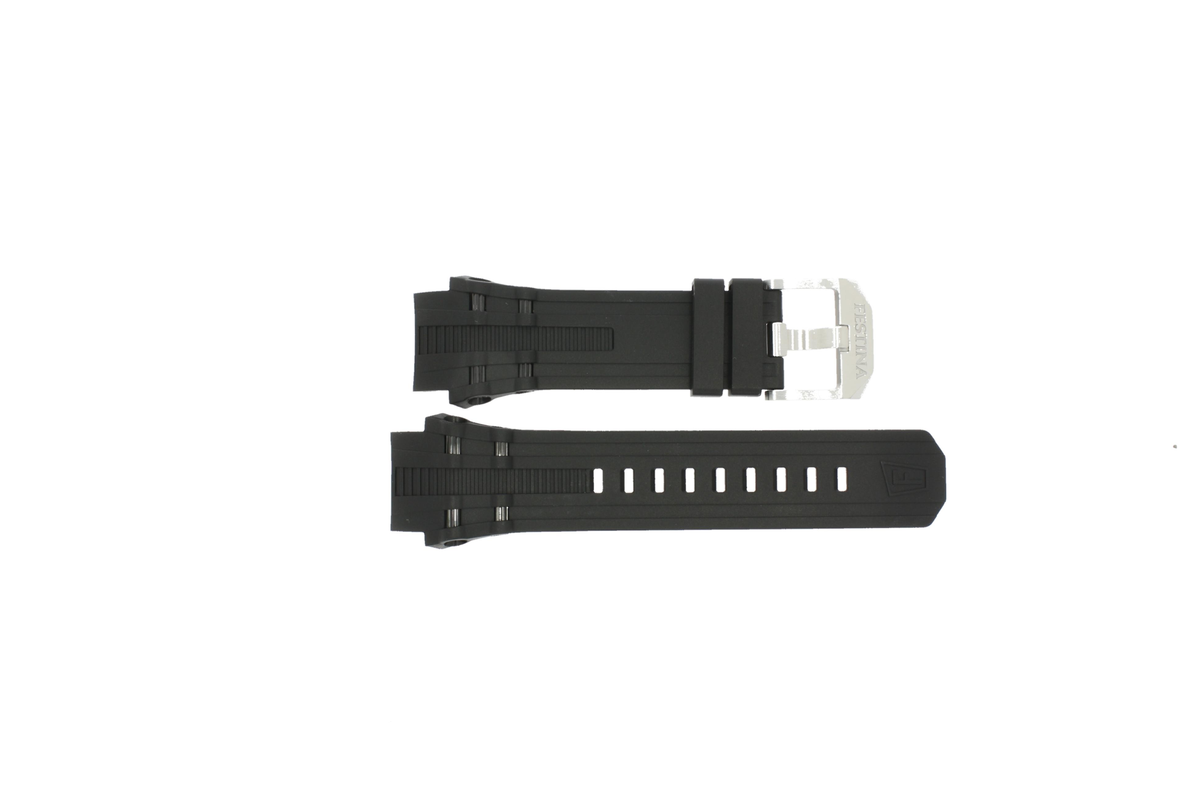 Watch strap Festina F16600 / F16601 Rubber Black 23mm