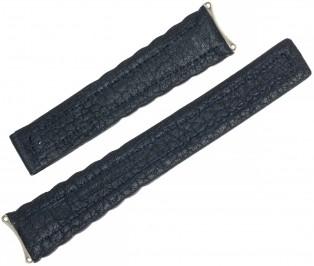 Watch strap Tag Heuer FC6045 Leather Blue 19mm