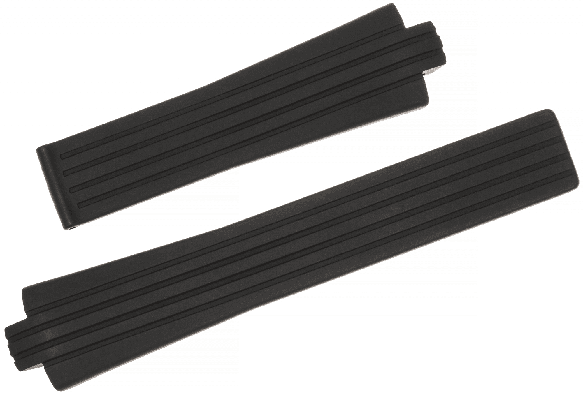 Watch strap Tag Heuer FT60002 Rubber Black