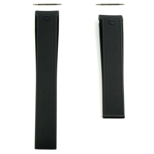 Watch strap Tag Heuer FT6142 / WAY201A / WAY201A-0 Rubber Black 21.5mm