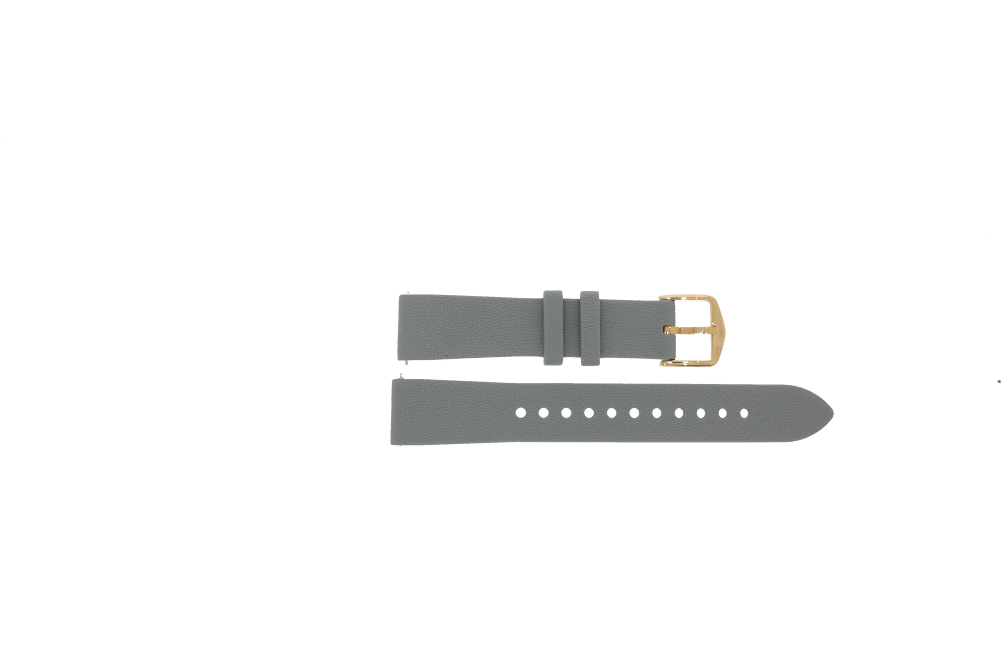 Watch strap Fossil FTW6016 Silicone Grey 18mm