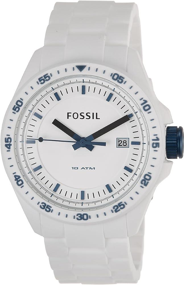 Watch strap (Strap + Case combination) Fossil AM4502 Silicone White 22mm