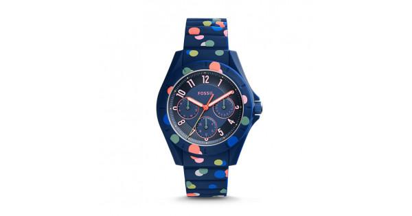 Watch strap (Strap + Case combination) Fossil ES4141 Silicone Multicolor