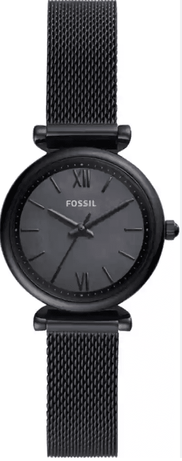 Watch strap Fossil ES4613 Milanese Black 12mm