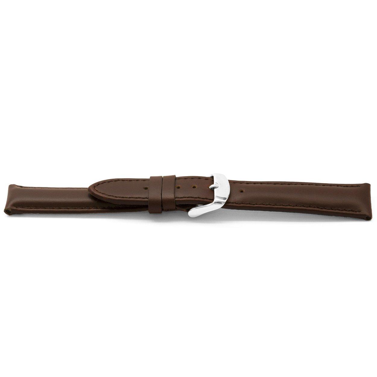 Watch strap Universal G418 Leather Brown 20mm