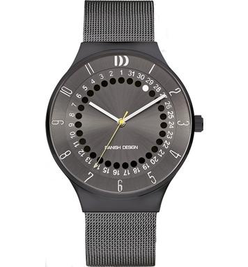 Watch strap Danish Design IQ66Q1050 Milanese Anthracite grey