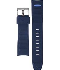 Watch strap Ice Watch 001131 / IW001131 Rubber Blue 22mm