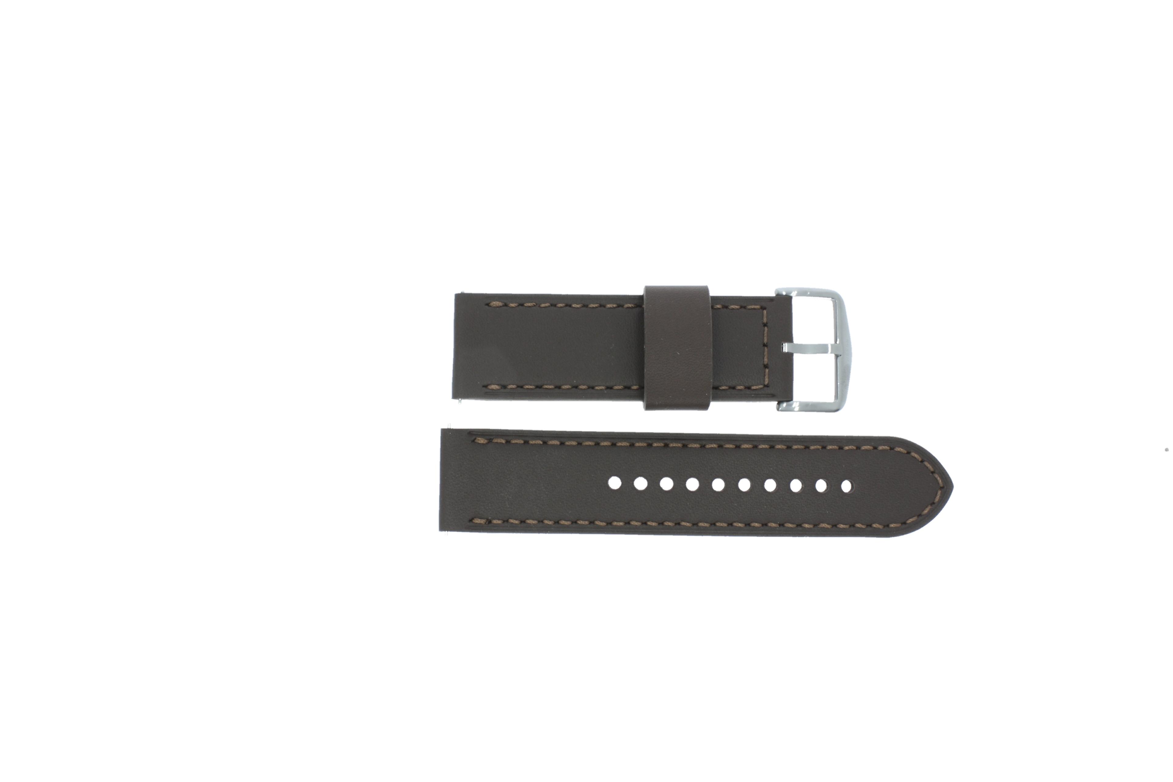 Watch strap Fossil JR1424 / 134xxxx / 25xxxx Leather Brown 24mm