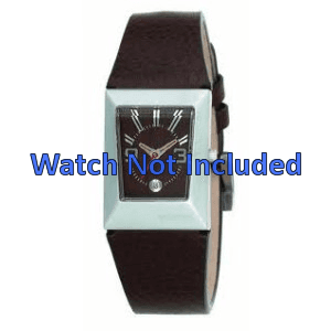 Watch strap Fossil JR9407 Leather Brown 20mm