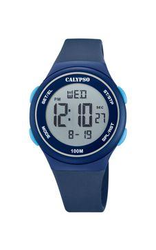 Watch strap Calypso K5804.1 Plastic Blue