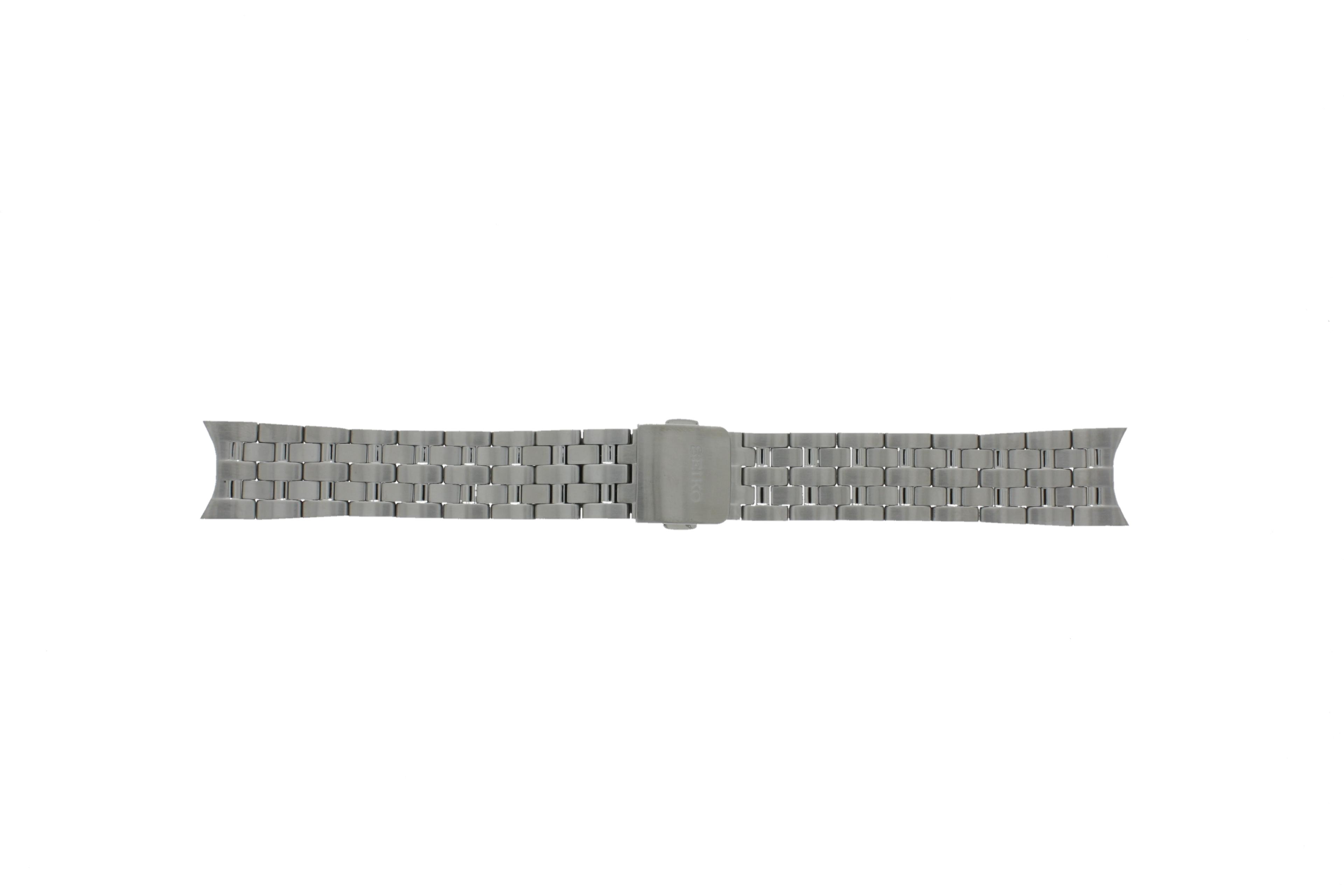 Watch strap Seiko 4R39-00A0 / SSA021J1 / M0NB111J0 Steel 20mm