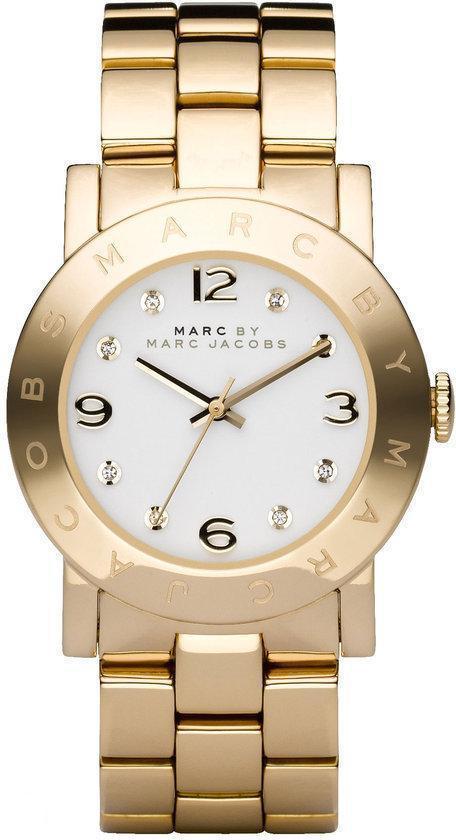 Watch strap Marc by Marc Jacobs MBM3056 Steel Gold Toned