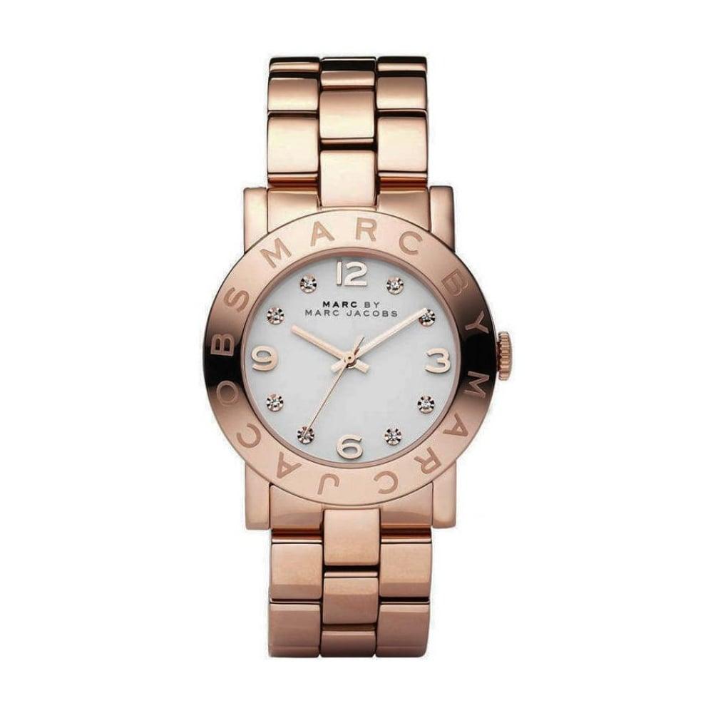 Watch strap Marc by Marc Jacobs MBM3077 Stainless steel Rosé 20mm