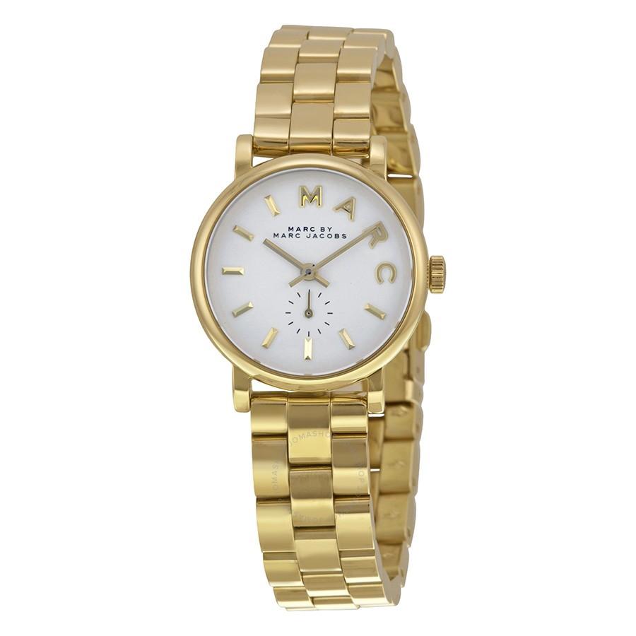 Watch strap Marc by Marc Jacobs MBM3247 Steel Gold toned 14mm