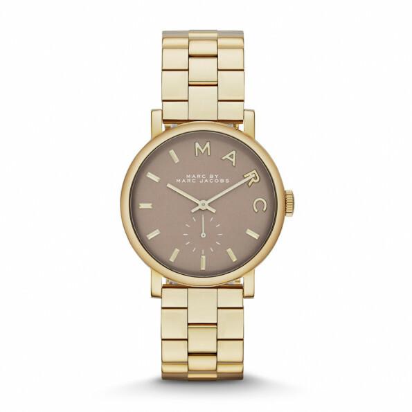 Watch strap Marc by Marc Jacobs MBM3281 Steel Gold Toned 18mm