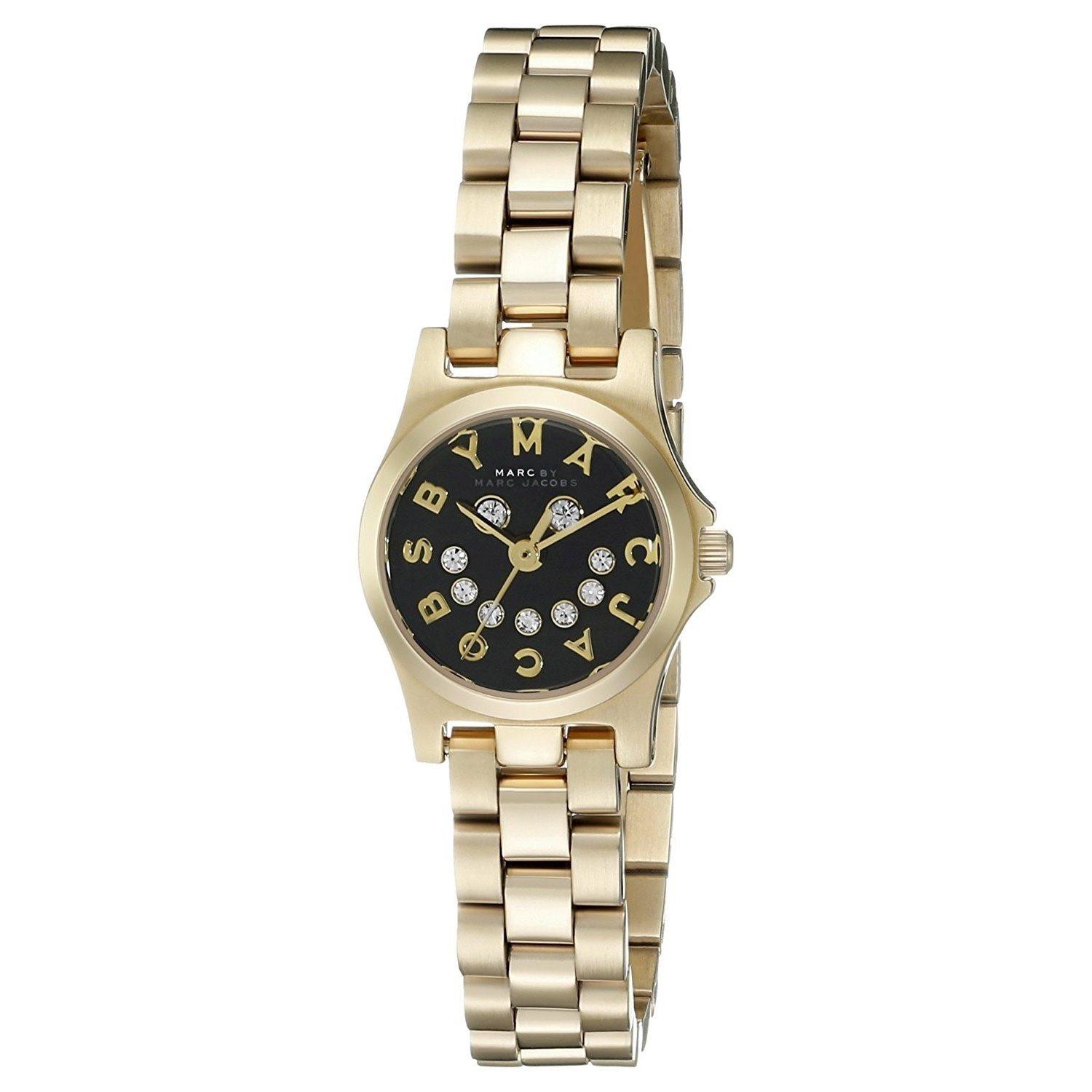 Watch strap Marc by Marc Jacobs MBM3386 Steel Gold Toned 10mm