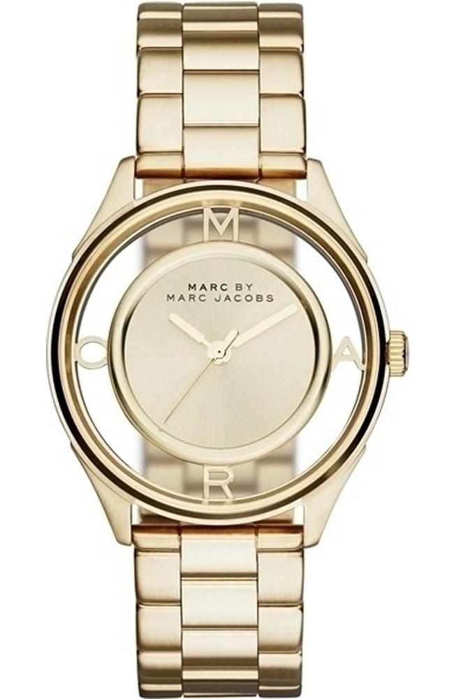 Watch strap Marc by Marc Jacobs MBM3413 Stainless steel Gold Toned 18mm