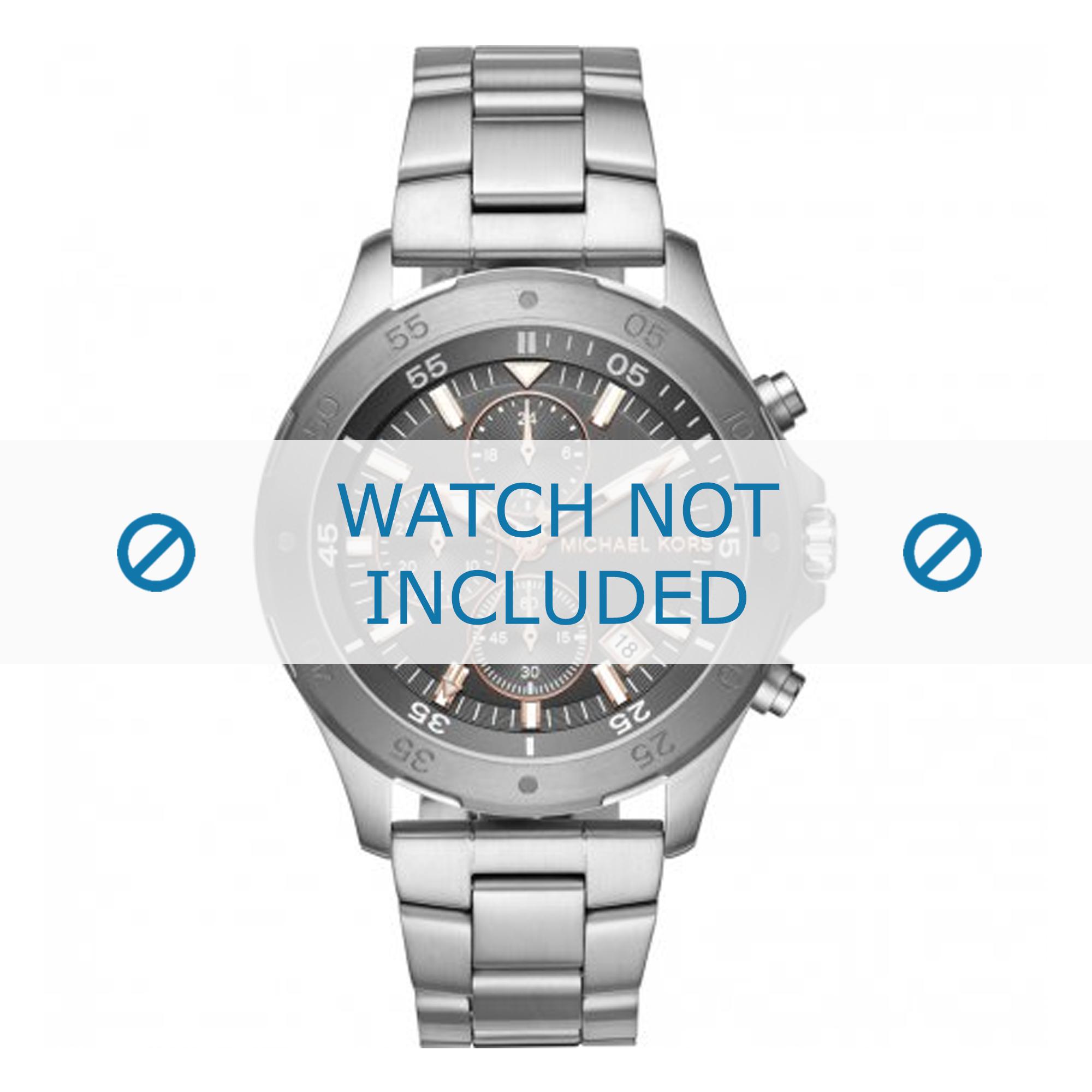 Watch strap Michael Kors MK8569 Stainless steel Steel 22mm