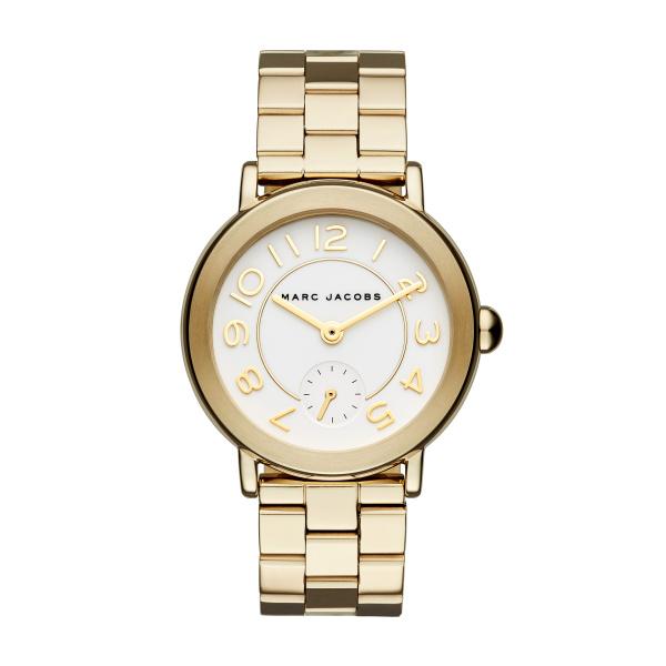 Watch strap Marc by Marc Jacobs MJ3470 Steel Gold Toned 18mm