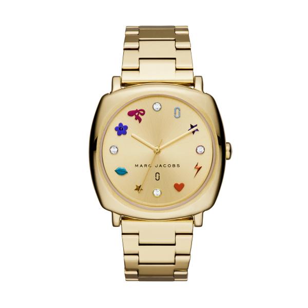 Watch strap Marc by Marc Jacobs MJ3549 Steel Gold Toned 18mm