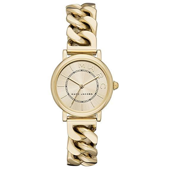 Watch strap Marc by Marc Jacobs MJ3594 Steel Gold Toned 14mm