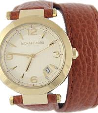 Watch strap Michael Kors MK2295 Leather Brown 21mm